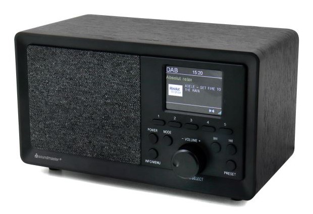 Soundmaster DAB350SW radio Portable Analog & digital Black -
