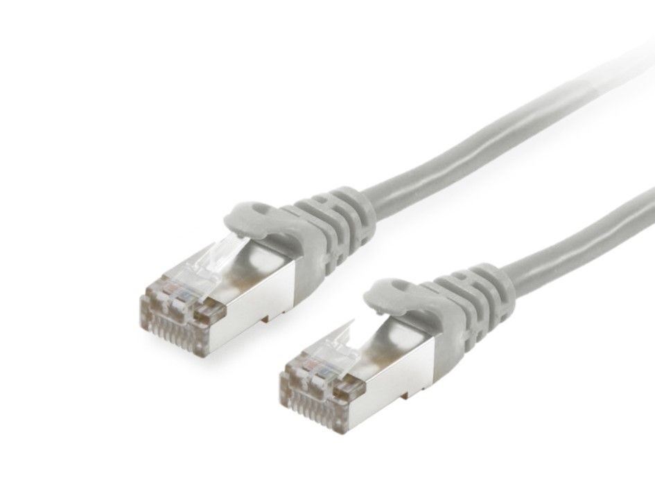 Equip Cat.6A S/FTP Patch Cable, Grey, 25m - Equip Cat.6A S/FTP Patch