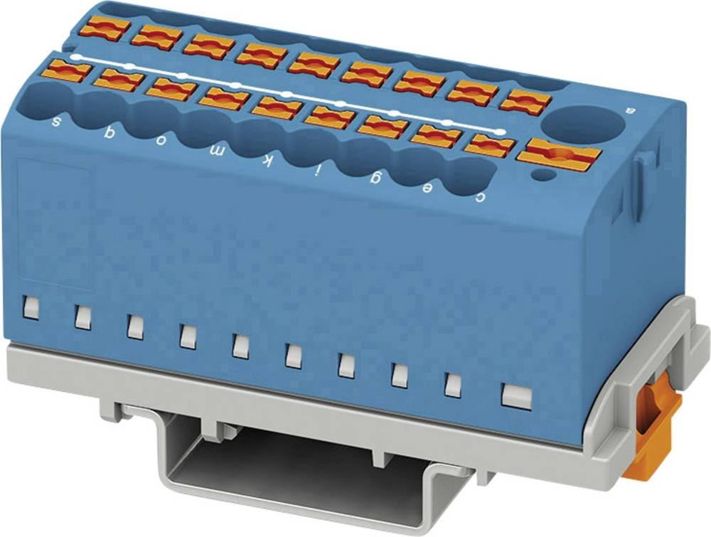 Phoenix Contact 3273112 Verteilerblock 28.6mm Zugfeder bleue 8St.