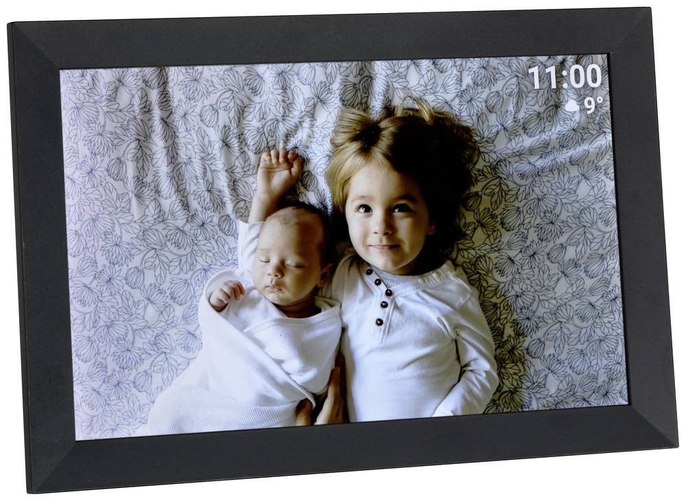 TFA Dostmann FRAMEO App digital WiFi-Bilderrahmen 25.7cm 10.1 inch