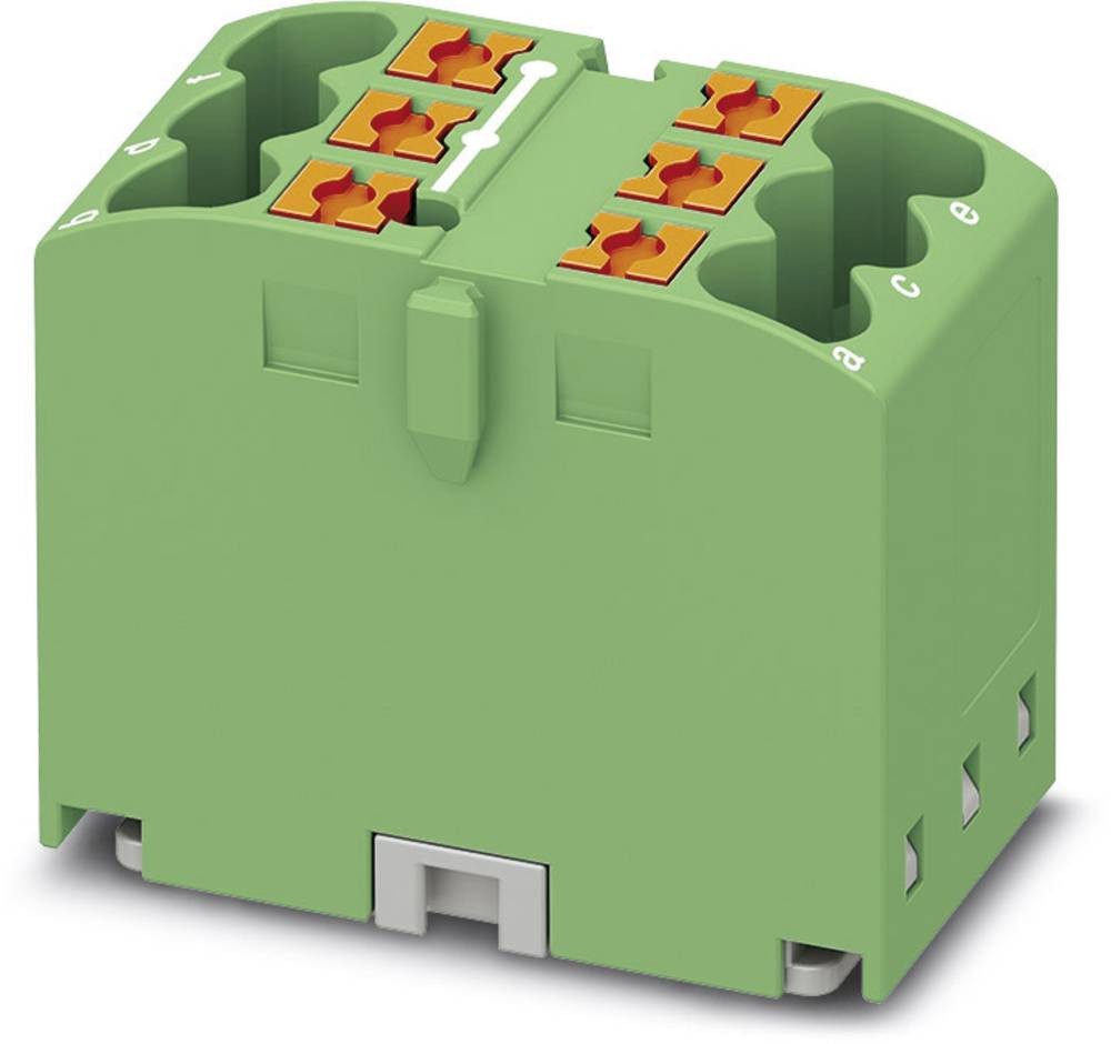 Phoenix Contact 3273272 Verteilerblock 15.6mm Zugfeder green 10St.