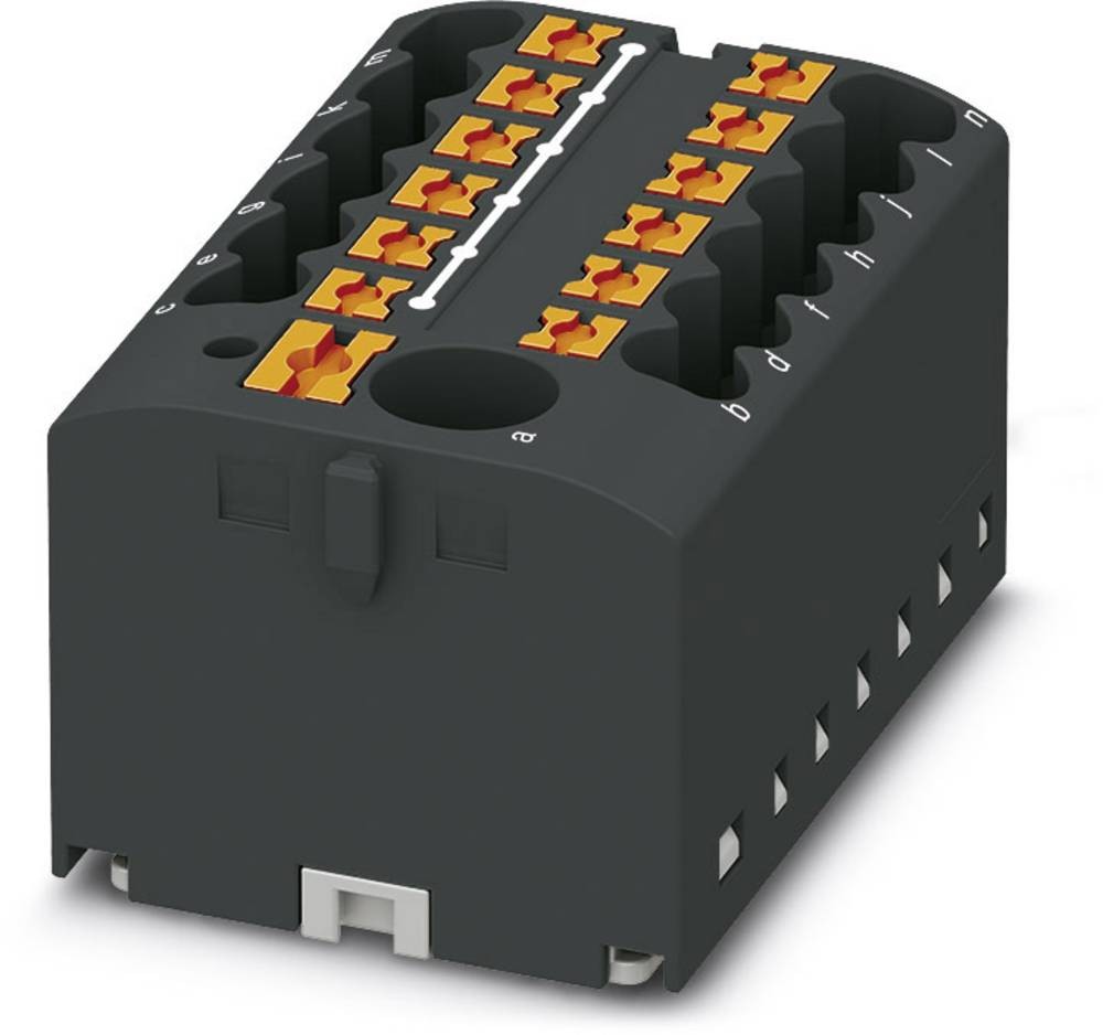 Phoenix Contact 3273366 Verteilerblock 40.6mm Zugfeder black 8St.