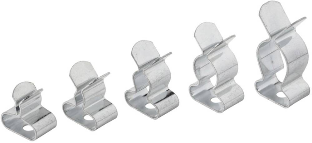Hebotec HSK 3-6 Schirmklammer Klemm-Ø (max.) 6mm Federstahl 25St.
