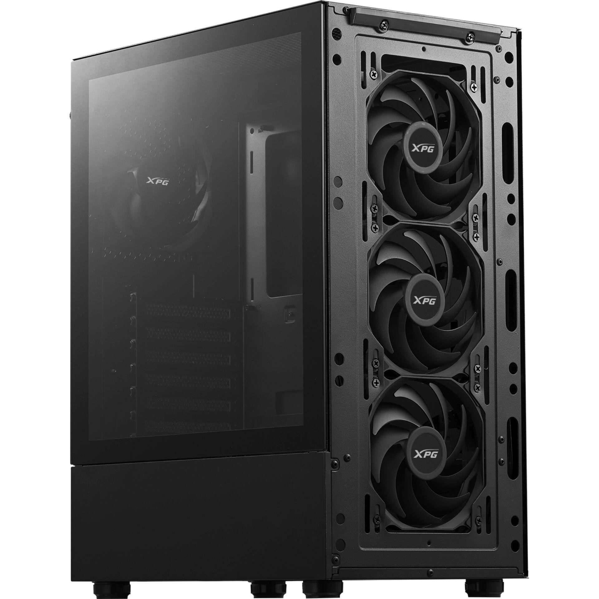 XPG VALOR MESH Midi Tower Noir - XPG VALOR MESH, Midi Tower, PC, Noir,