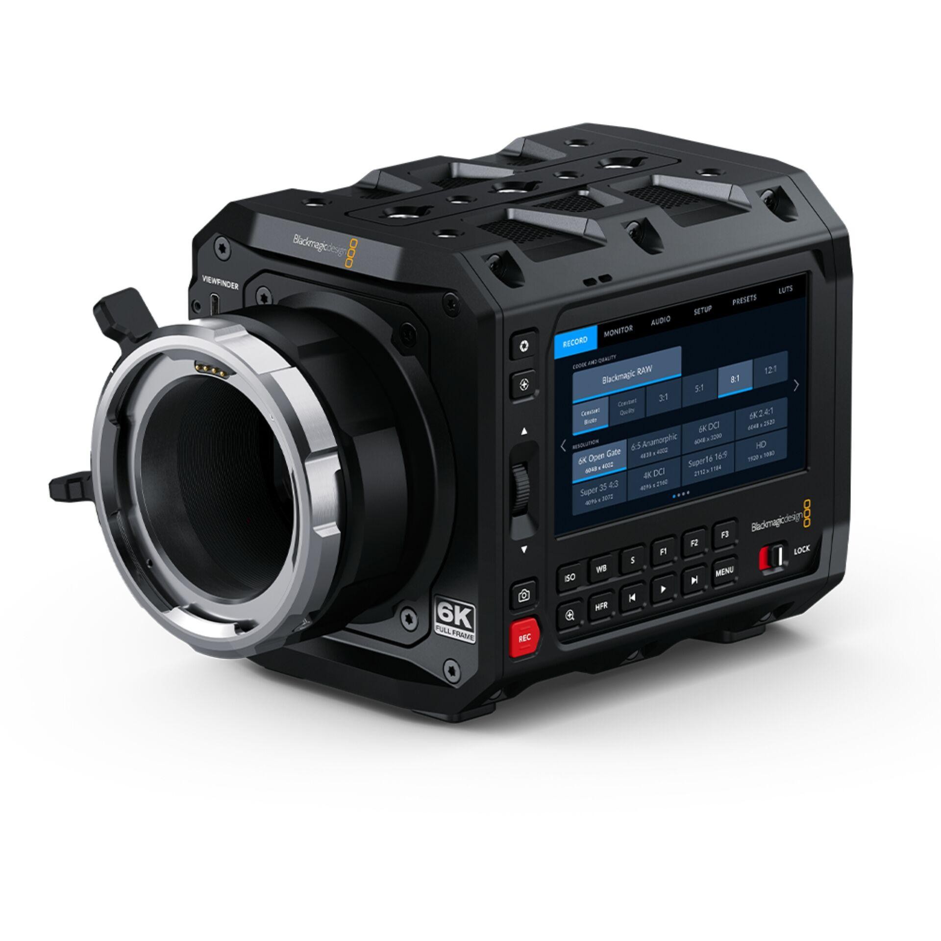 Blackmagic Design PYXIS 6K PL Handheld camcorder 6K Ultra HD Black -
