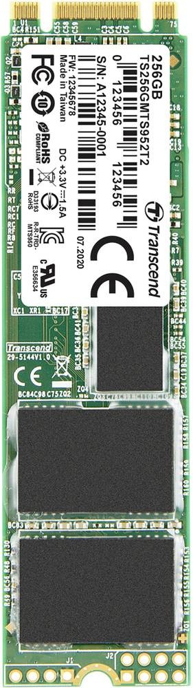 Transcend MTS952T2 256 GB M.2 Serial ATA III 3D TLC NAND - Transcend