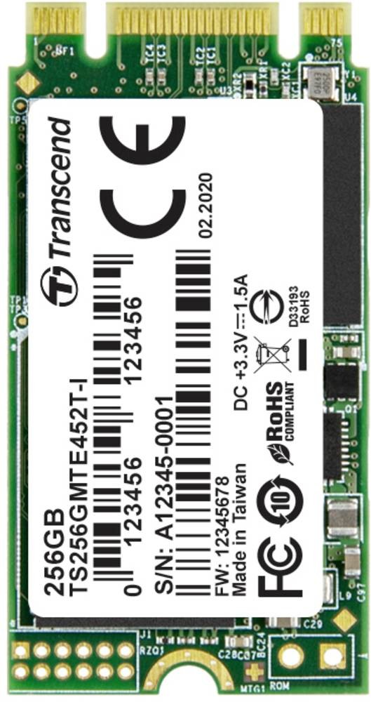 Transcend MTE452T-I 256GB Interne M.2 PCIe NVMe SSD 2242 PCIe NVMe 3.
