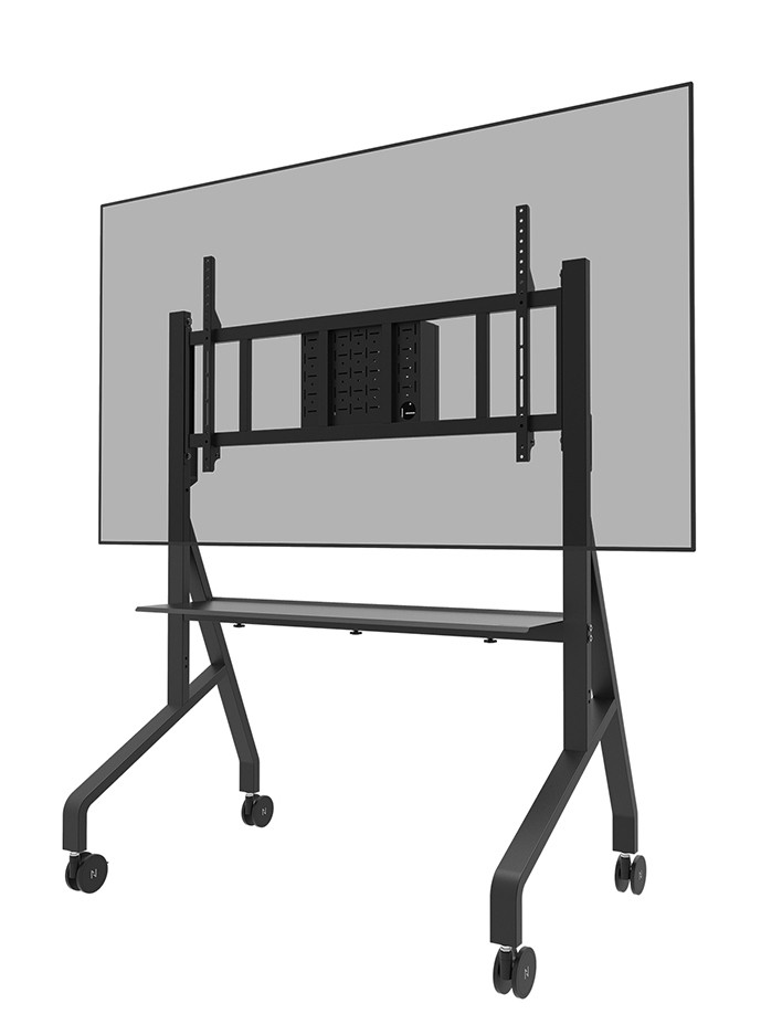 Neomounts FL50-575BL1 Support au sol mobile pour écran 65-115" -