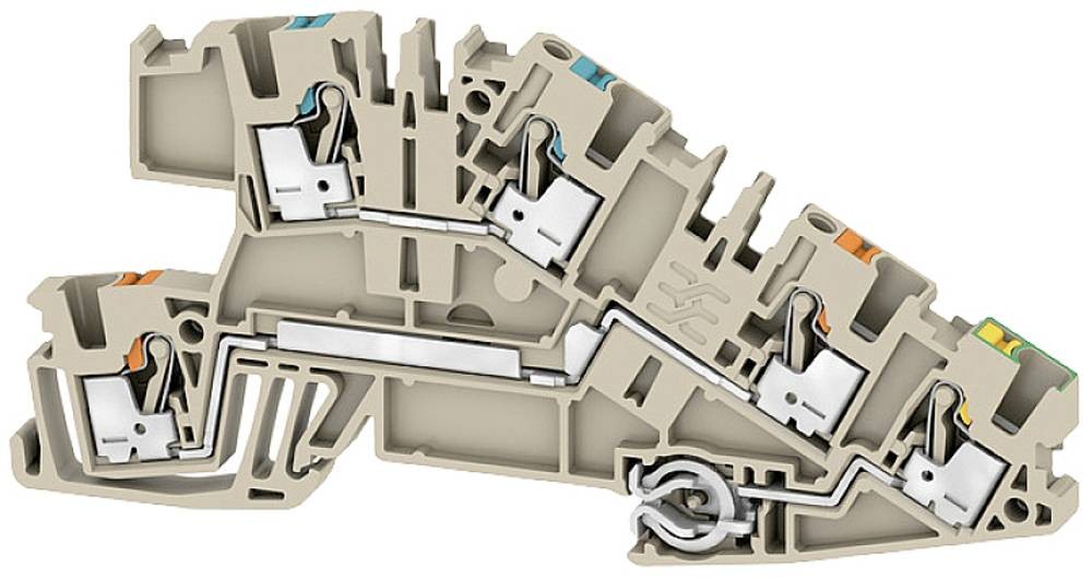 Weidmüller 2668940000 Installationsetagenklemme Steckanschluss Beige