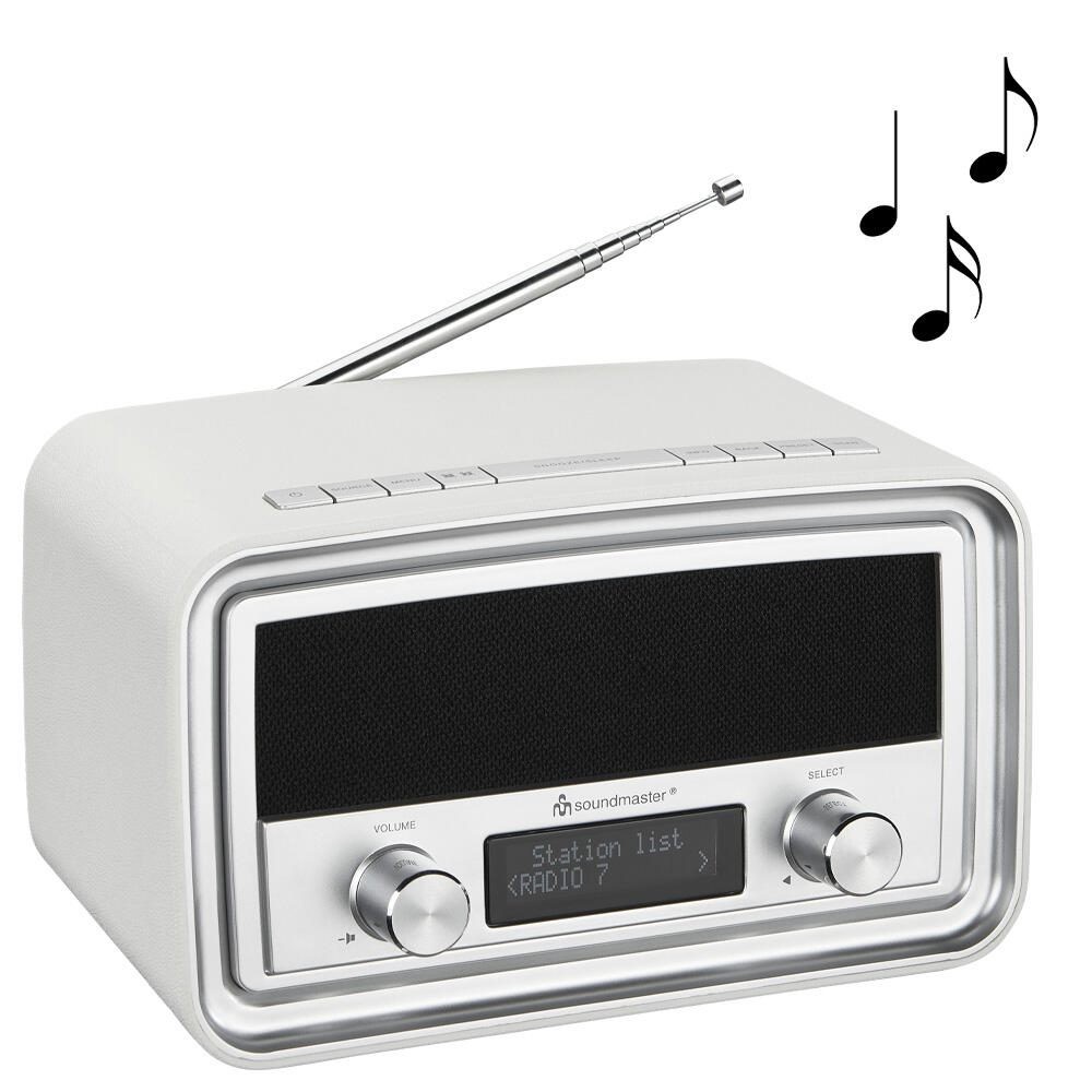 Soundmaster UR190 Orologio Digitale Bianco - Soundmaster UR190,