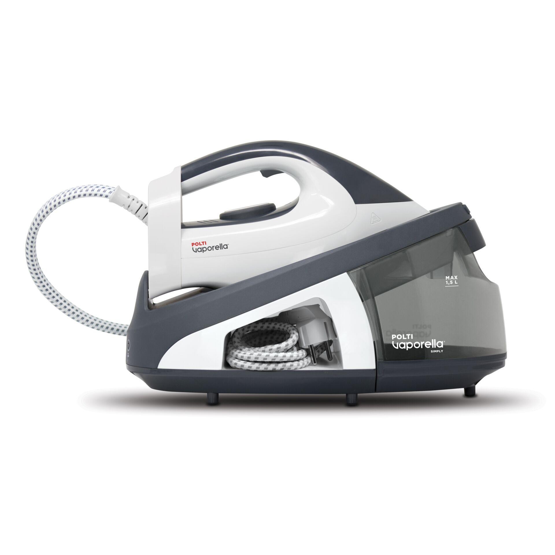 Polti Vaporella Simply VS10.10 2200 W 1.5 L Ceramic soleplate Grey,