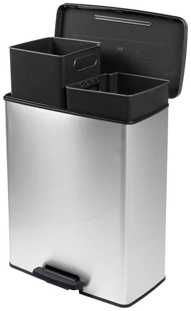 Curver Deco bin slim 254619 Mülleimer 52l (B x H x T) 486 x 615 x