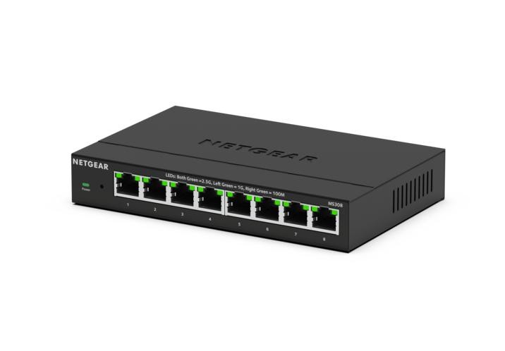 NETGEAR MS308 - Switch - Multi-Gigabit - unmanaged - 8 x 100/1000/2.