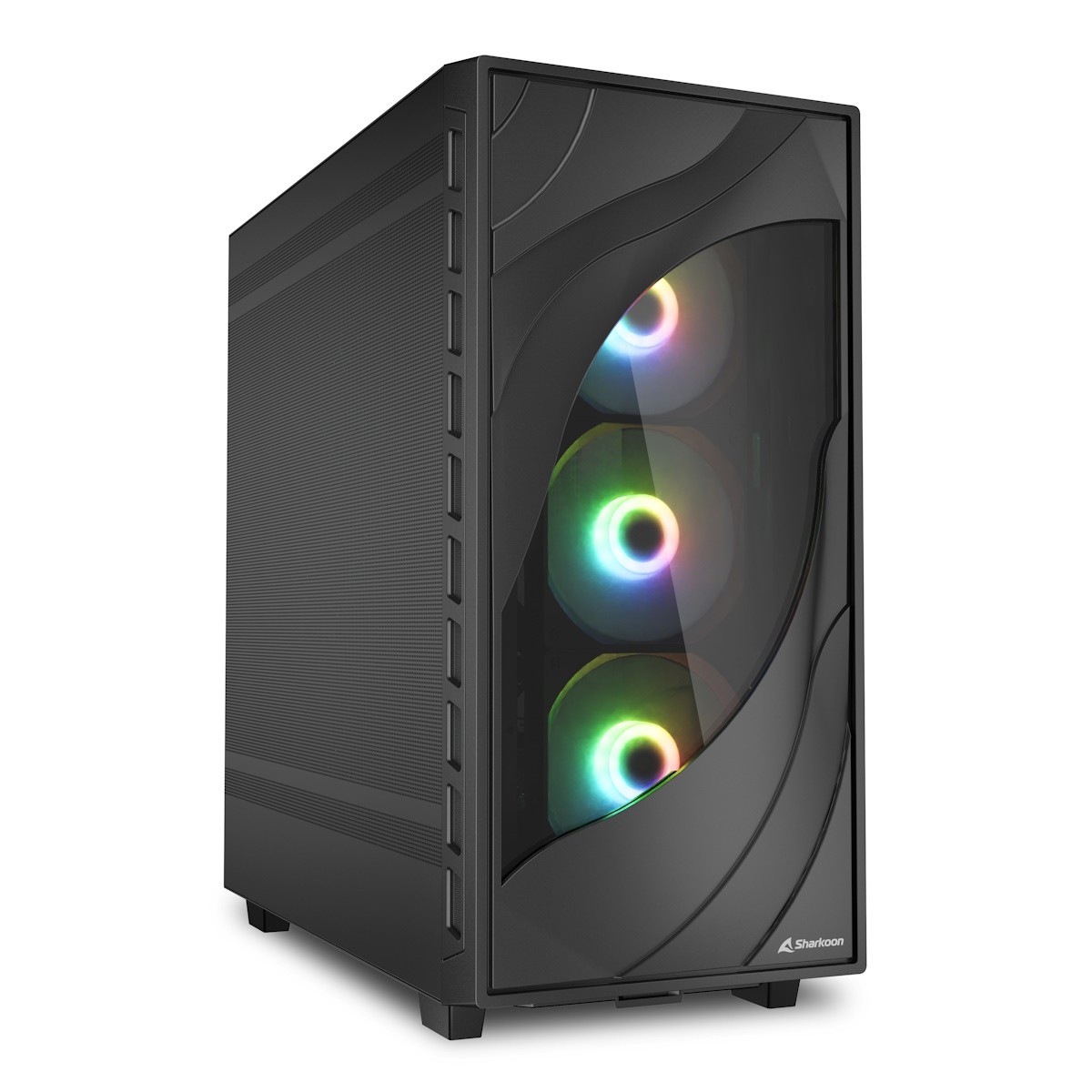 Sharkoon Rebel C80M RGB ATX 1xMetall Black