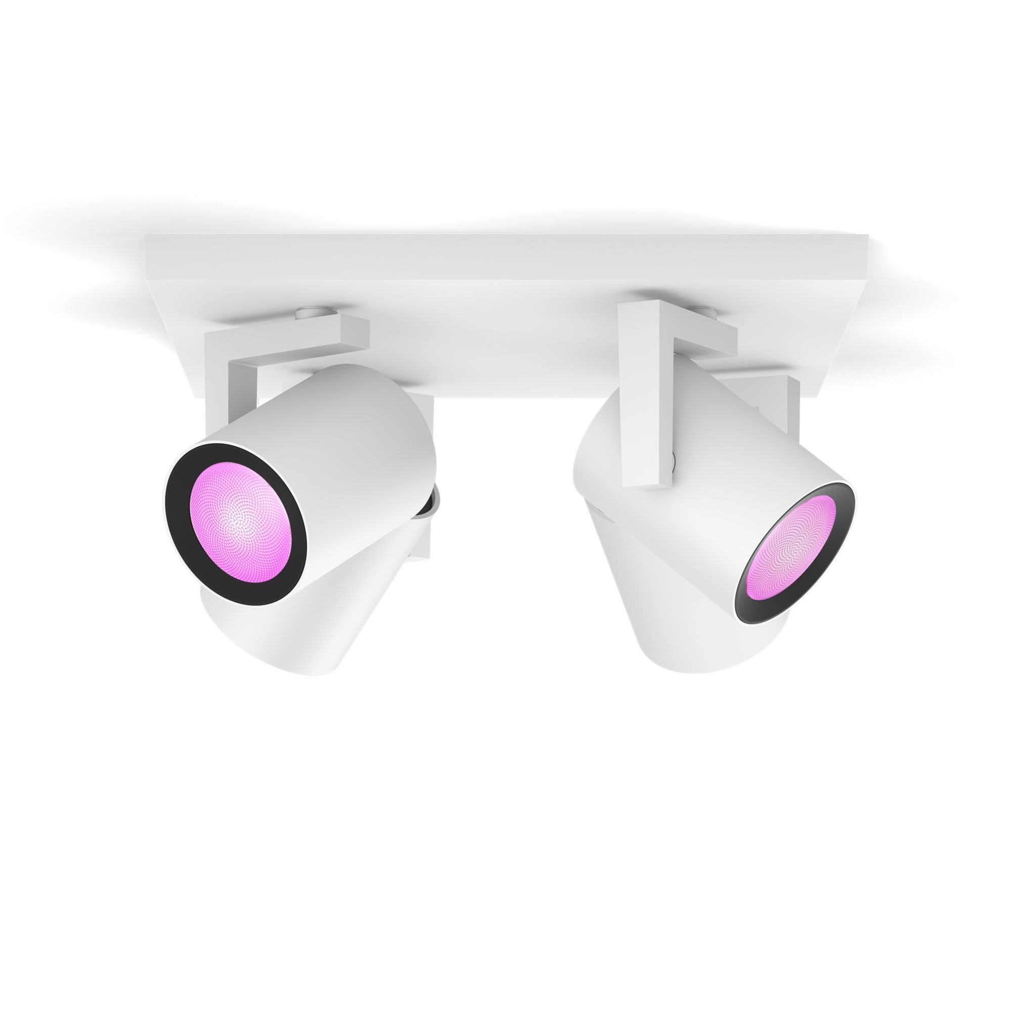 Philips Hue White and Color ambiance Spot quadruple Argenta - Philips