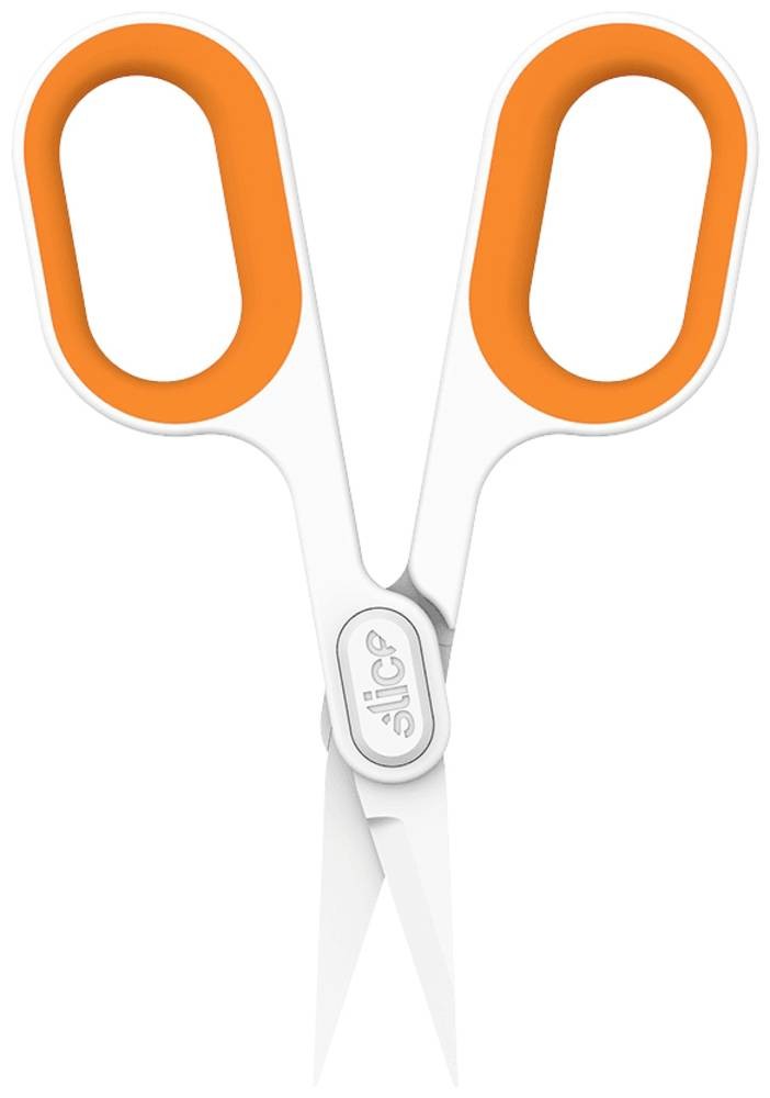Slice 10546 Universalschere Linkshänder, Rechtshänder 132mm Orange,