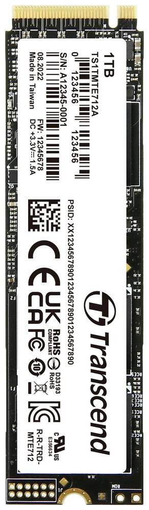 Transcend PCIe M.2 SSDs 1 TB PCI Express 4.0 NVMe 3D NAND - Transcend