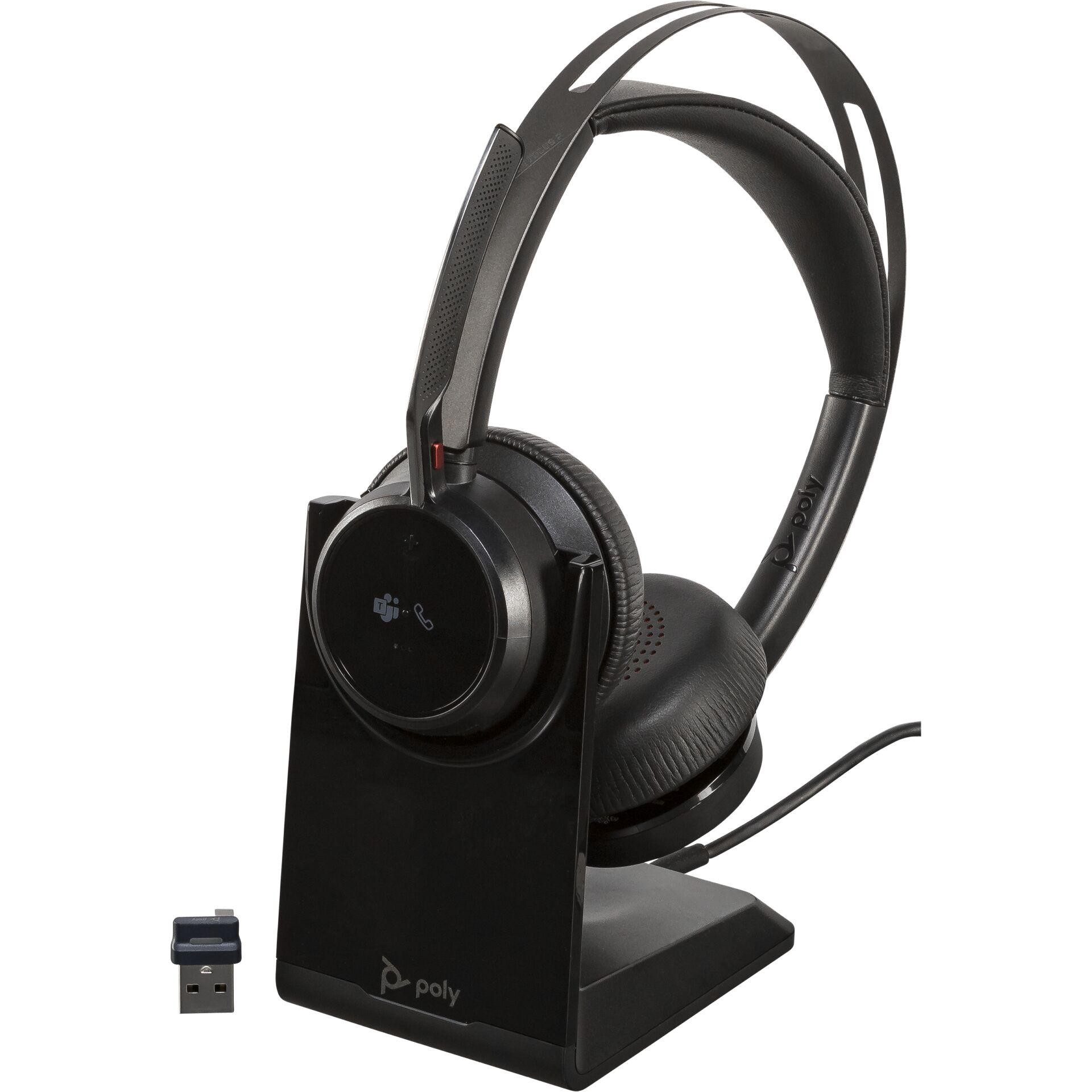 HP Poly Micro-casque Poly Voyager Focus 2 USB-C-C certifié Microsoft