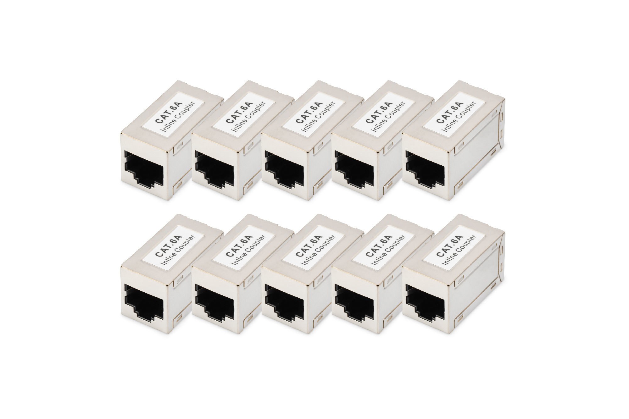 Digitus Coupleur modulaire CAT 6A, blindé - 10 pièces - Digitus