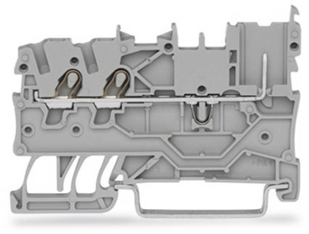 WAGO 2020-1301 Mini-Doppelstock-Basisklemme 3.50 mm Push-In-Klemme