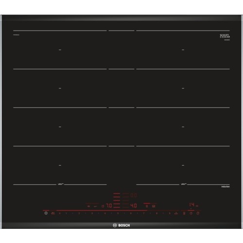 Bosch Serie 8 PXY675DC1E hobs Negro Integrado Con placa de inducción