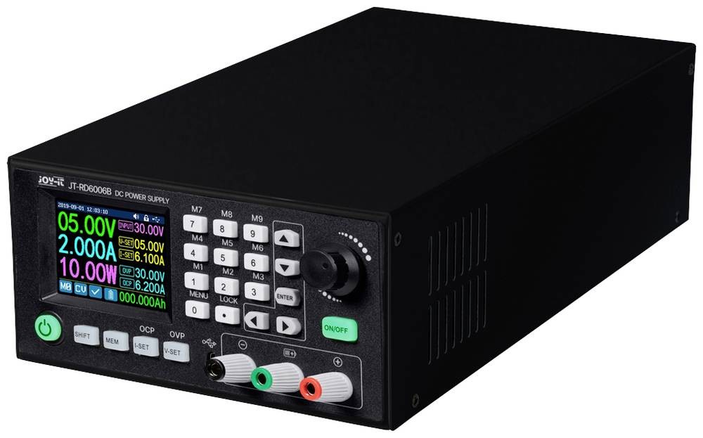 Joy-it JT-RD6006-C-B Labornetzgerät, einstellbar 0 - 60V 0 - 6A 360W