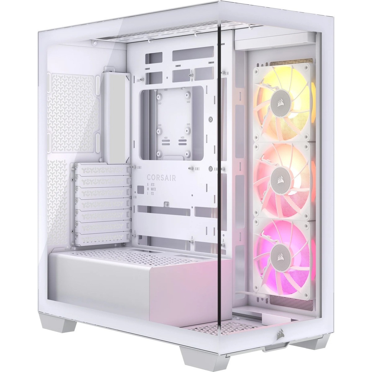 Corsair iCUE LINK 3500X RGB Midi Tower White - Corsair iCUE LINK