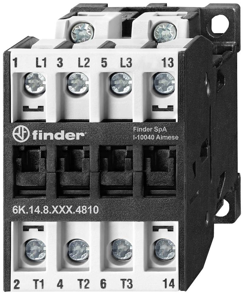 Finder 6K.14.8.024.4710 Industrierelais 3 Schließer, 1 Öffner 4kW