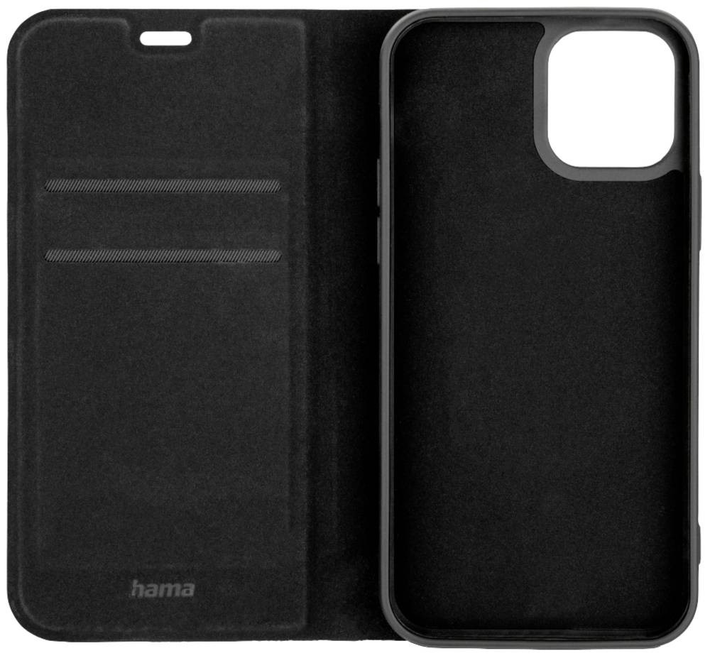 Hama Daily Protect Booklet Apple iPhone 12, iPhone 12 Pro Schwarz