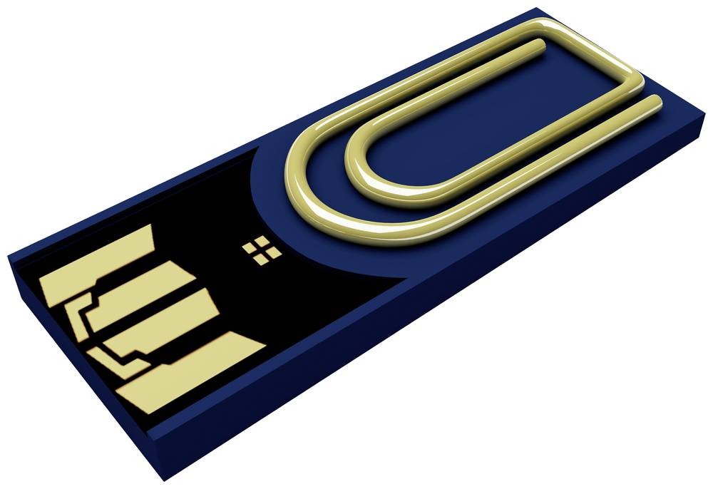 Xlyne clip/me TRUE DOCUMENT USB-Stick Bulk 8Go / GB bleue CA08OB002