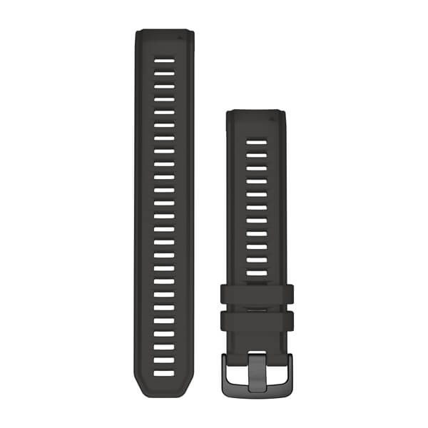 Garmin Ersatzarmband Instinct 22mm Silikon graphit - Passend für