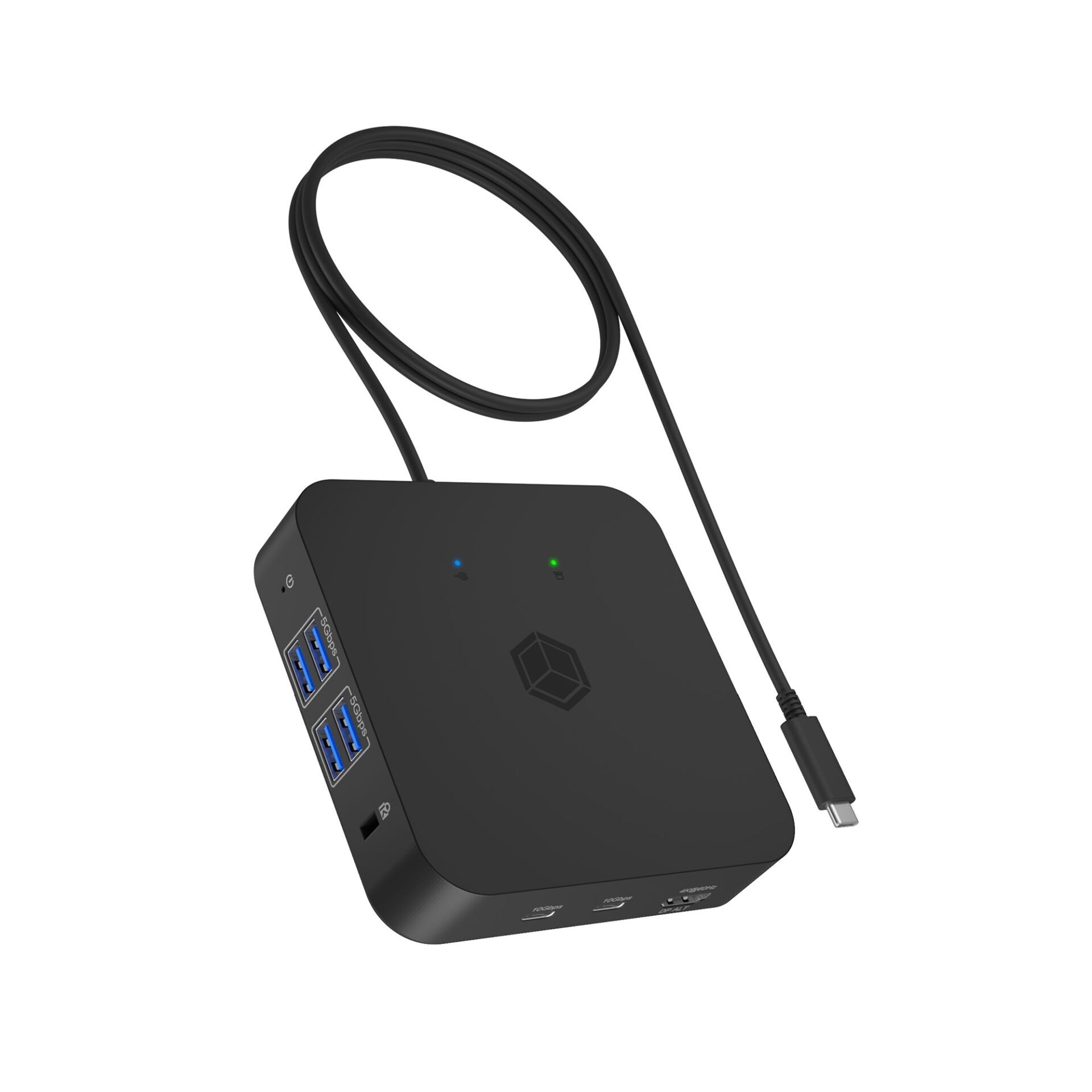 Icy Box USB Type-C zu 3x HDMI 2.0 LAN 4x USB 3.2 Gen 1 2x USB 3.2 Gen