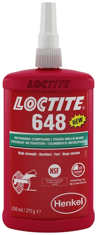LOCTITE 648 BO 250ML EGFD Fügeprodukt 1804971 250ml