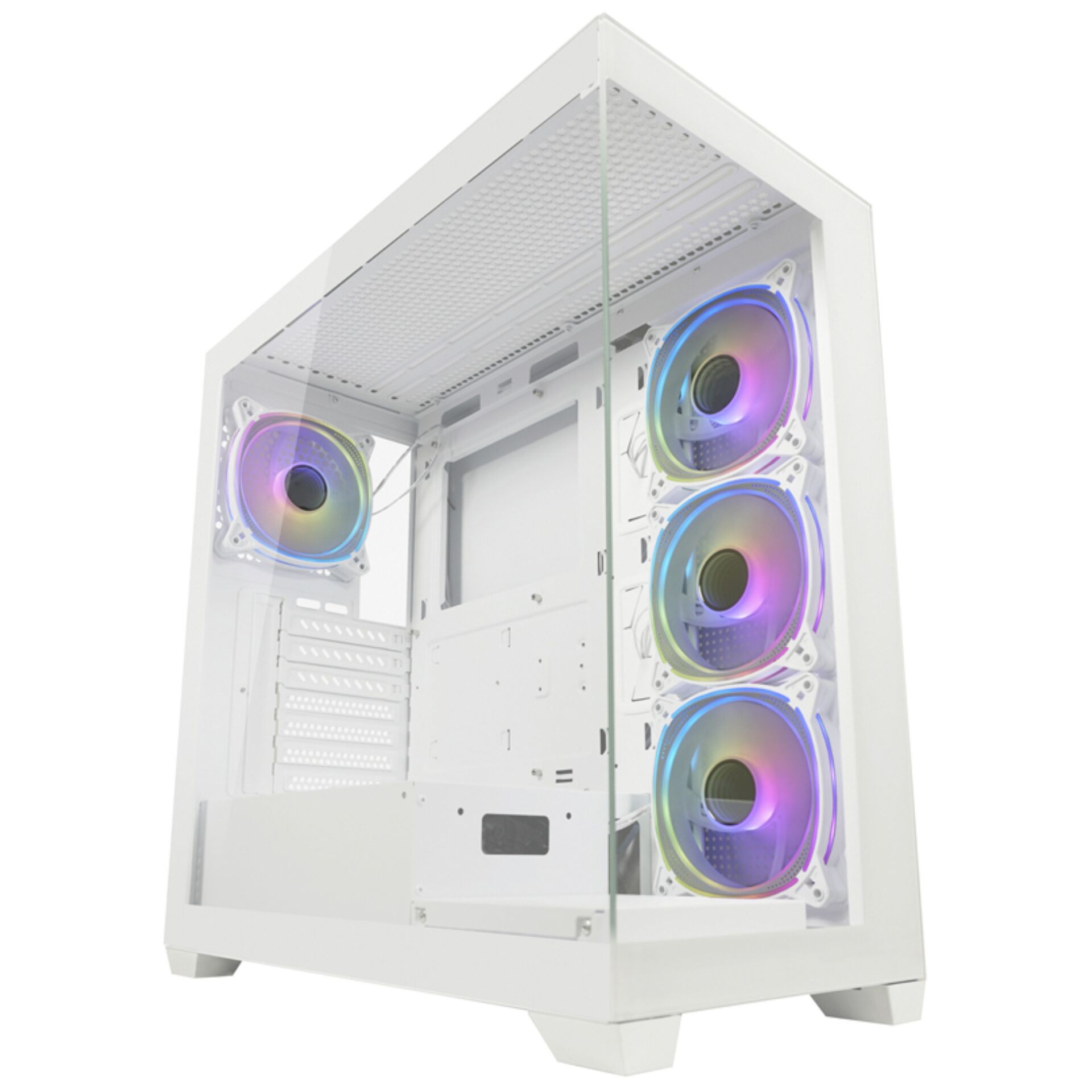 LC-Power LC-715W-ON computer case Midi Tower White - LC-Power LC-715W-