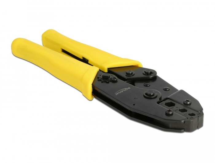Delock Universelle Koax Crimpzange for 4 verschiedene Durchmesser