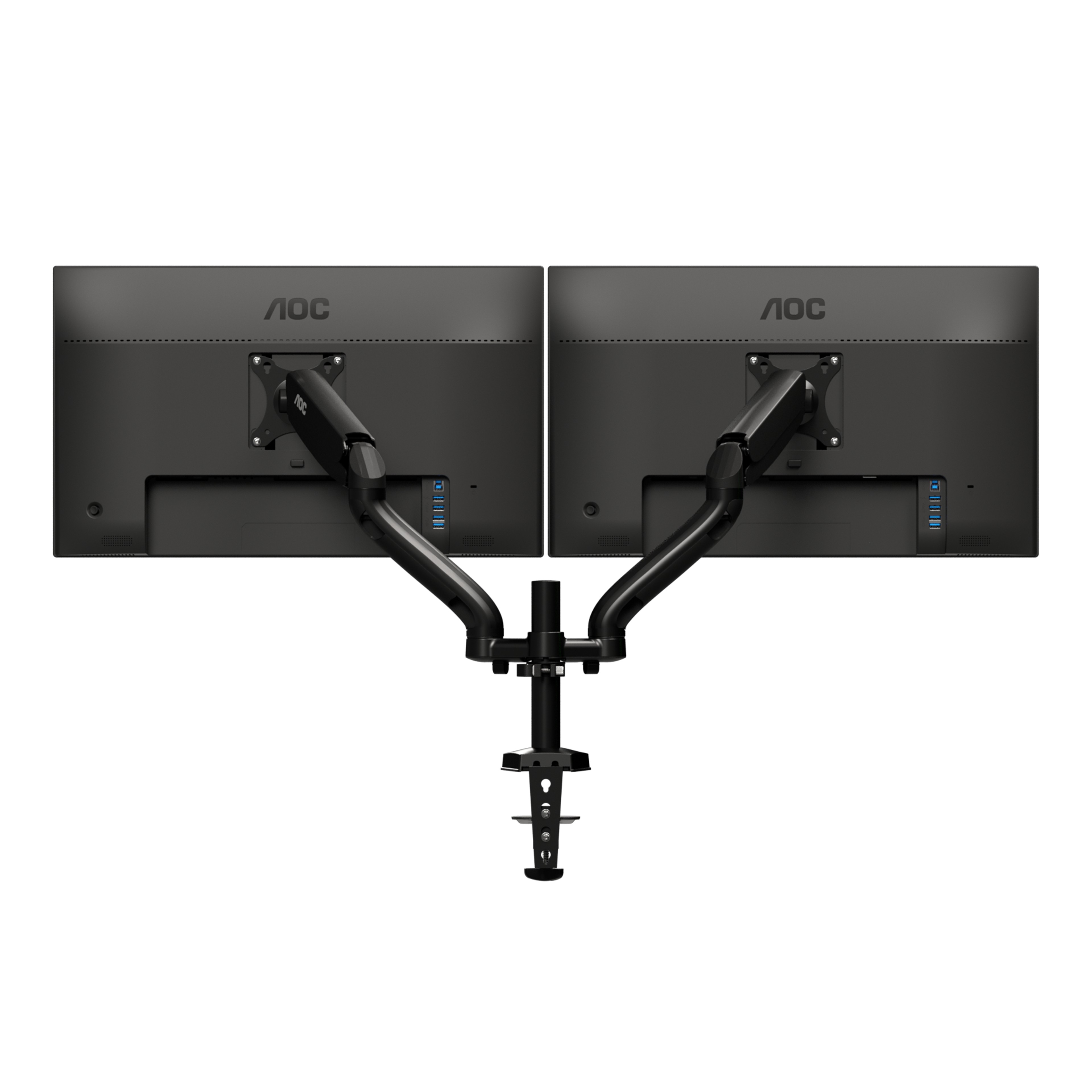 AOC DUAL DESK MOUNT AD110D0 13"- 32" 2-9KG Vesa black
