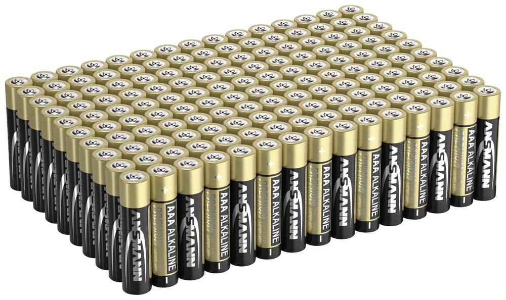 Ansmann 1501-0026-510 Micro (AAA)-Batterie Alkali-Mangan 1.5V 150St.
