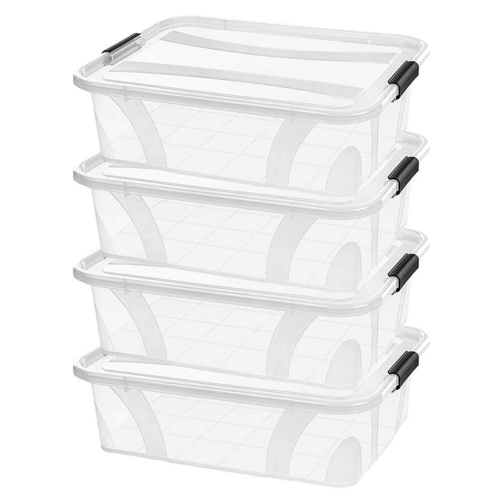 Siena HOME Aufbewahrungsbox Anzio Transparent 7l (B x H x T) 385 x