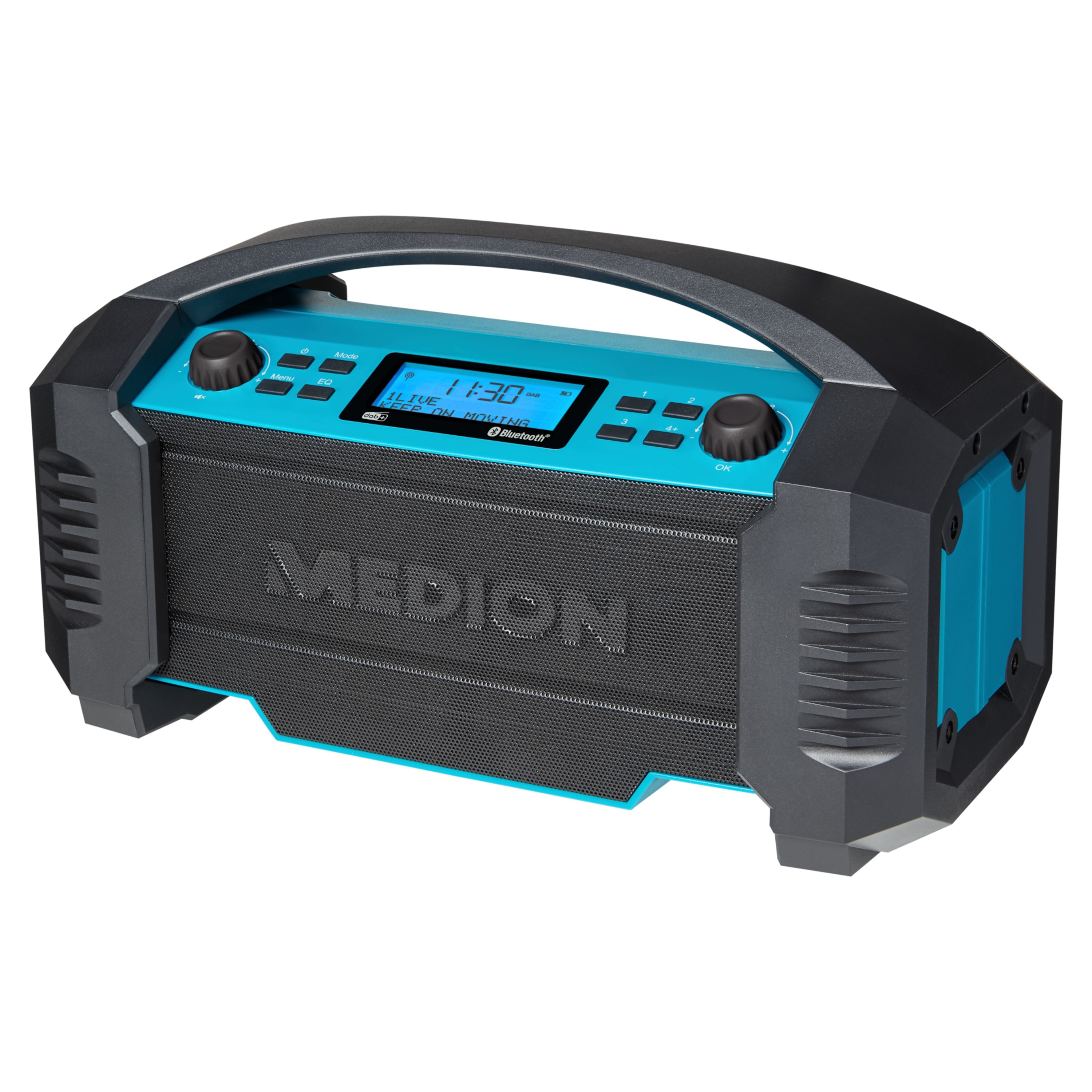 MEDION LIFE E66050 Worksite Analog & digital Black, Blue - MEDION