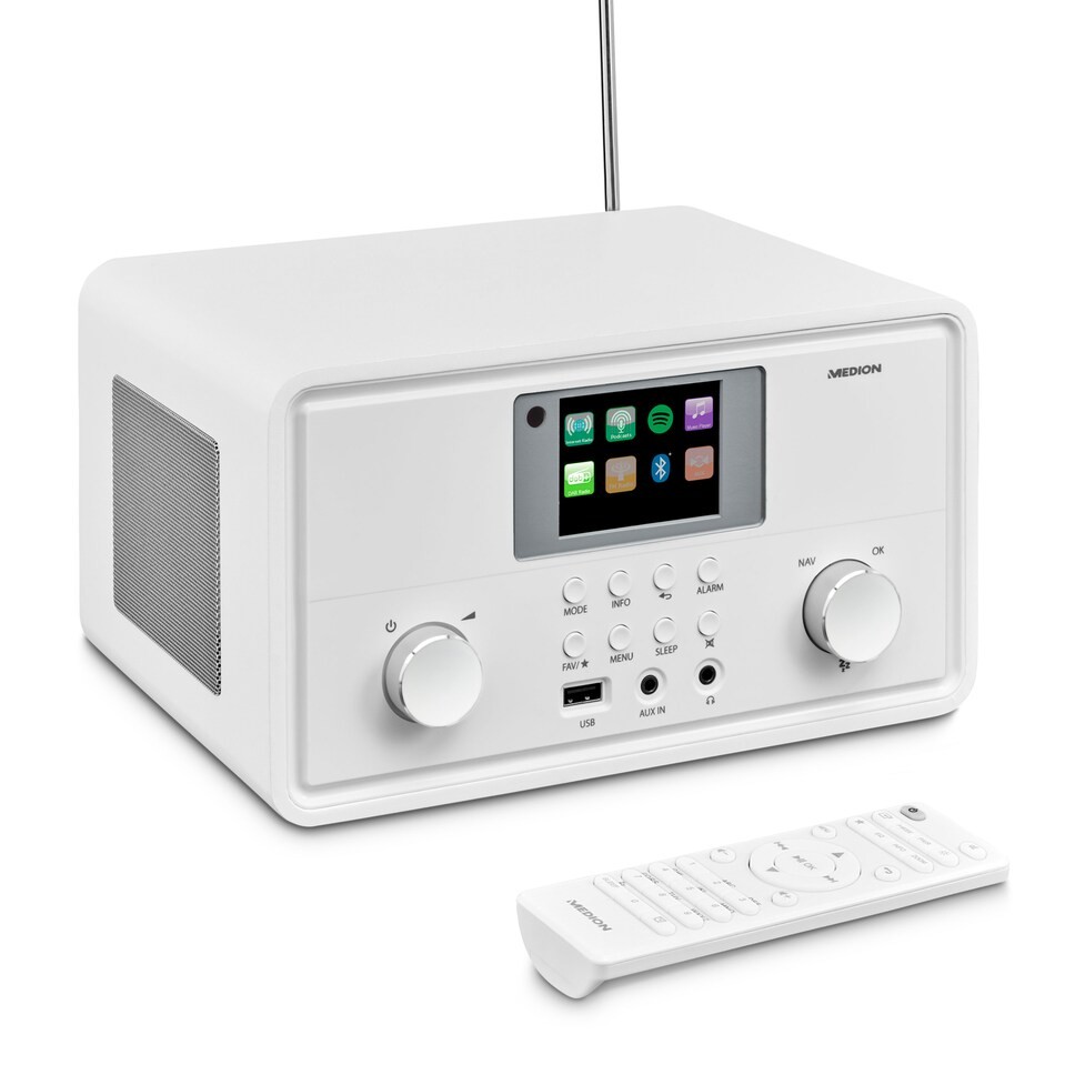 MEDION LIFE P85027 Internet Analog & digital White - MEDION LIFE