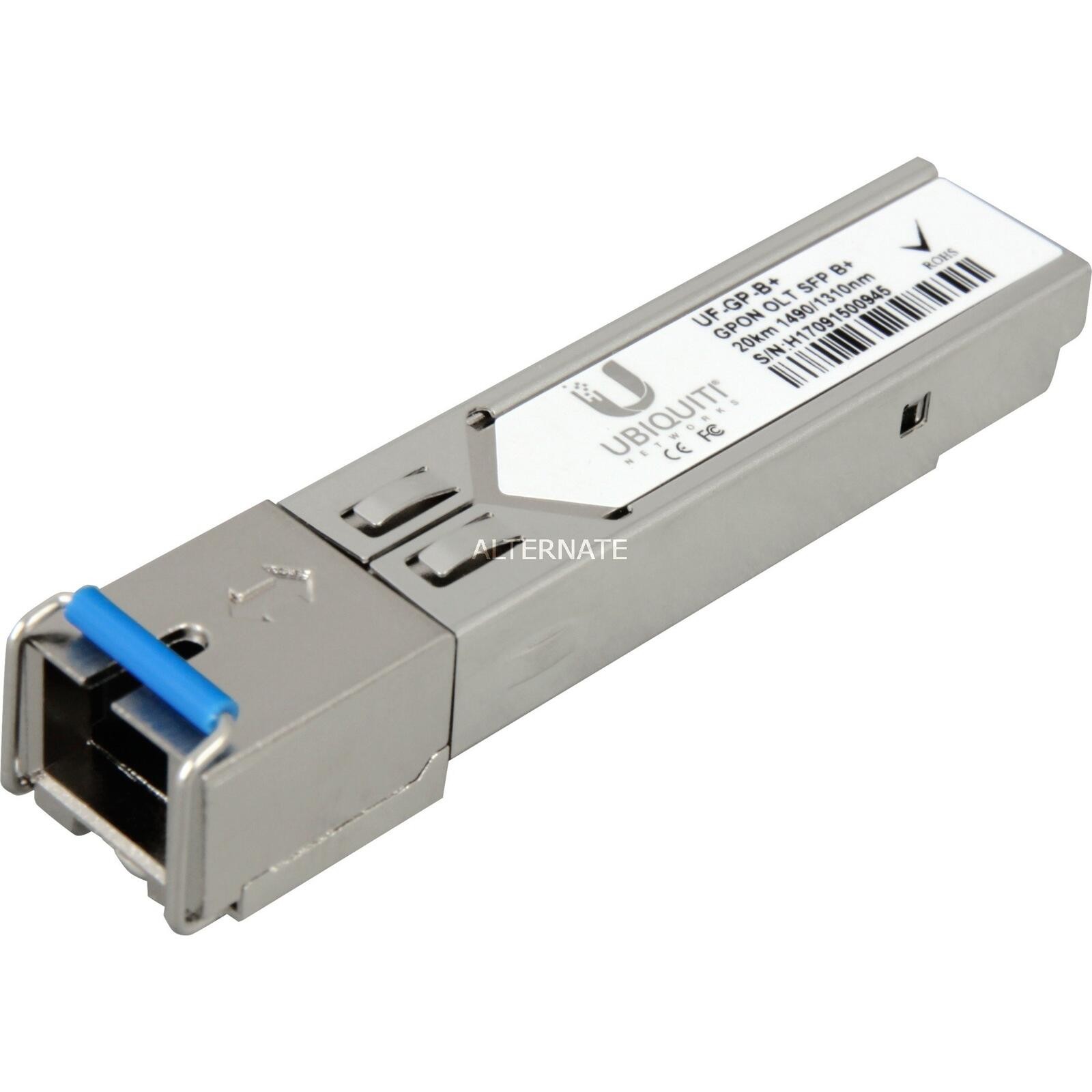 Ubiquiti U Fiber GPON, B+ network transceiver module Fiber optic 2500