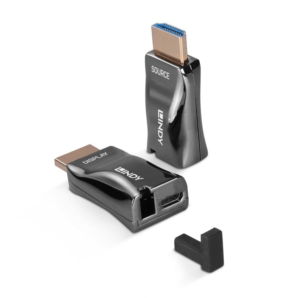 Lindy Dongle Extender HDMI 4K60 Fibre Optique 300m - Lindy Dongle