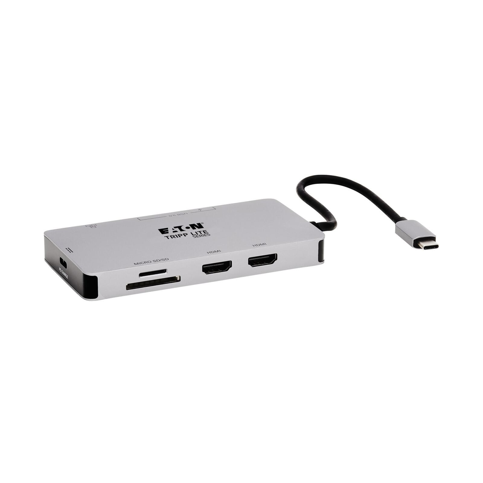 Eaton Tripp Lite Series USB Docking Station USB-C Dual Display 4K