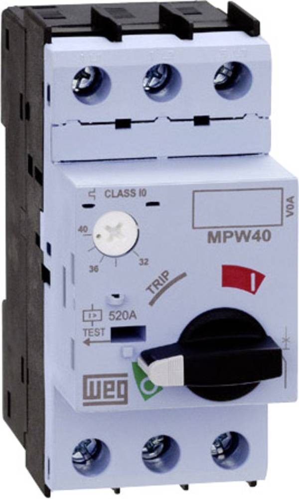 WEG 12428110 MPW40-3-D025 Motorschutzschalter einstellbar 2.5A 1 pc(s)