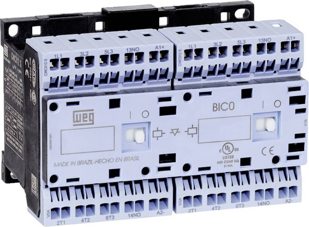 WEG CWCI09-01-30C03S Wendeschütz 6 Schließer 4kW 24 V/DC 9A with