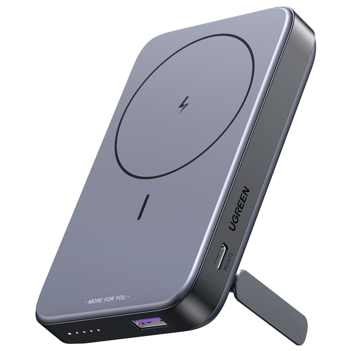 Ugreen 10000mAh Mini Powerbank Wireless 20W with MagSafe grey -