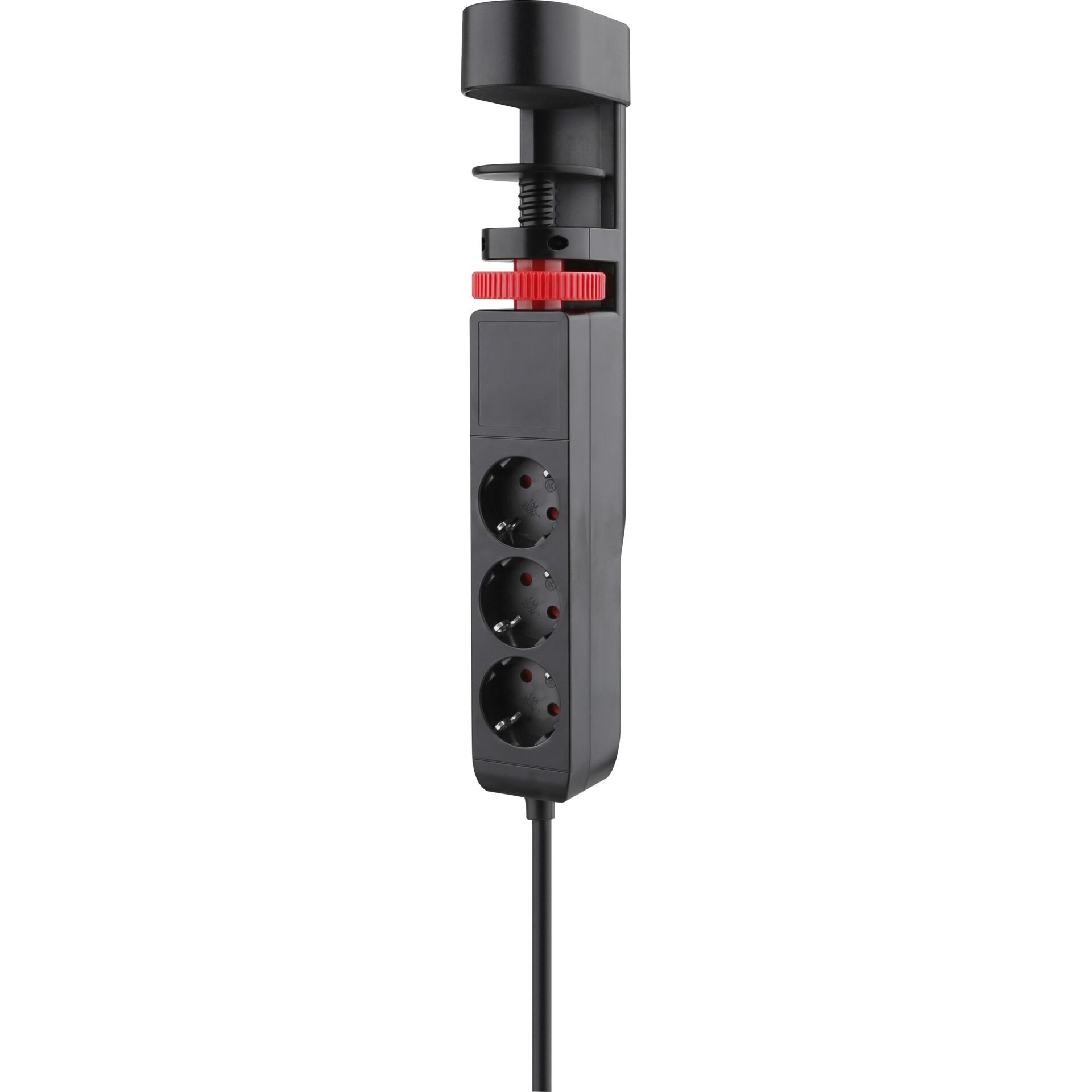REV power strip 3-fach for Tischmontage with USB 0015728512