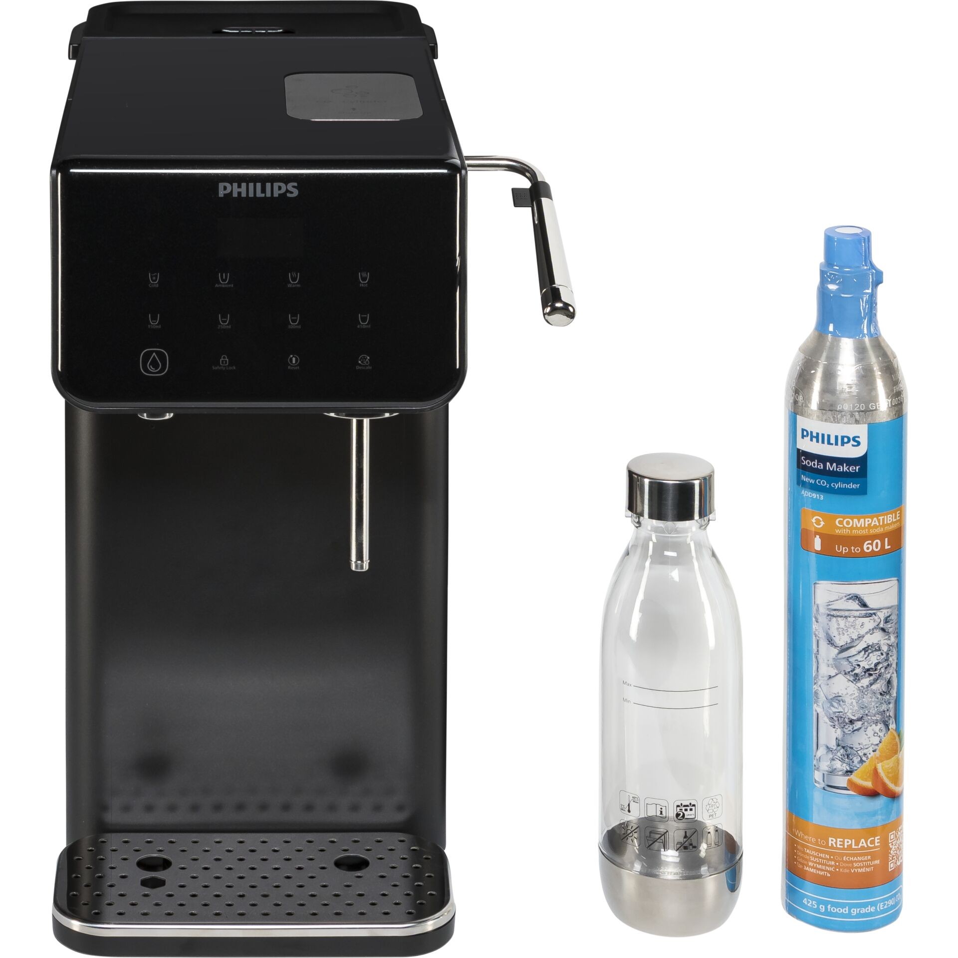 Philips ADD5962BK/10 filtre à eau Filtre pour distributeur d'eau 3,8