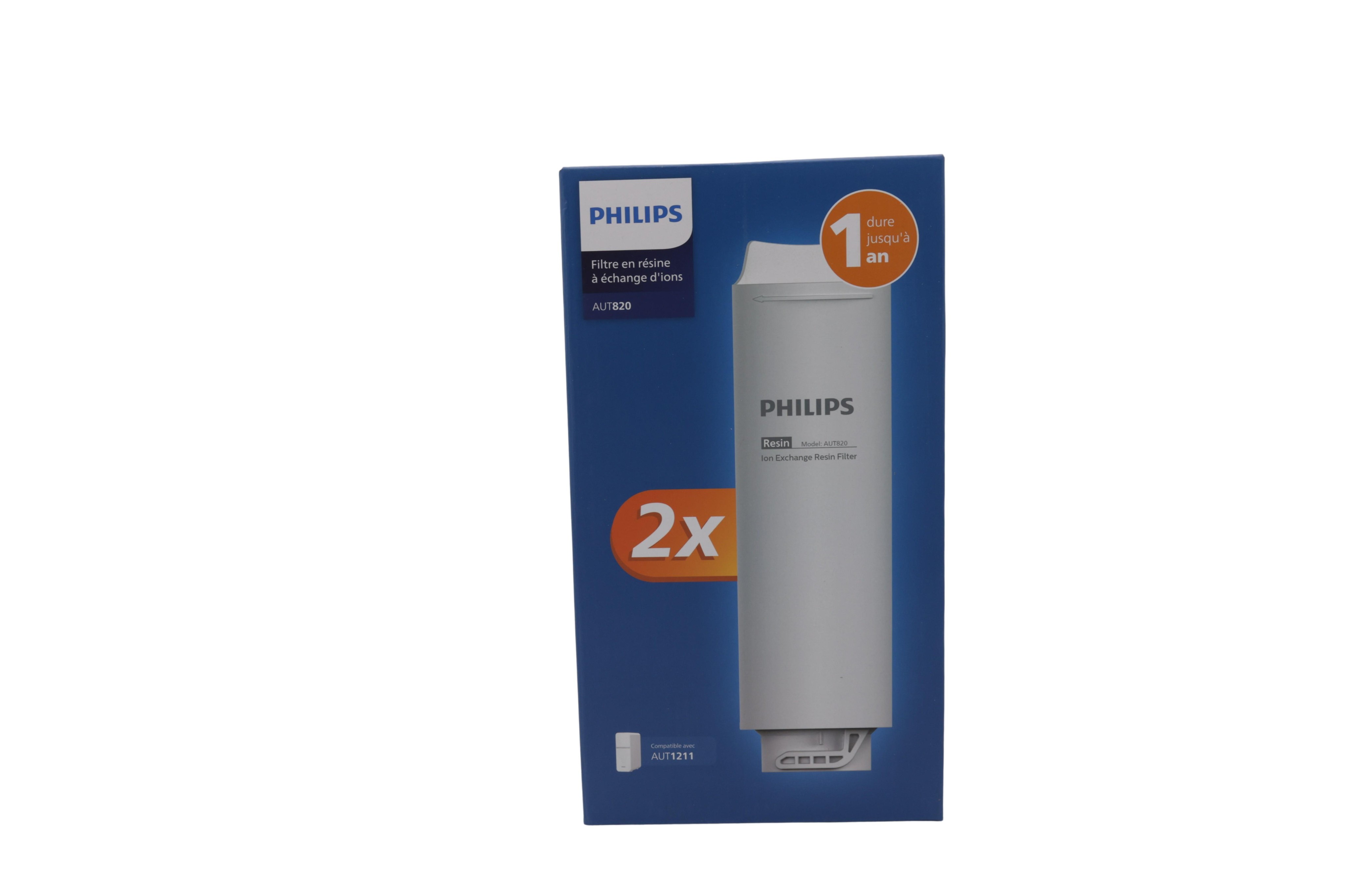 Philips AUT820/10 spare filter Resin-Filter, 2-Pack for AUT1211