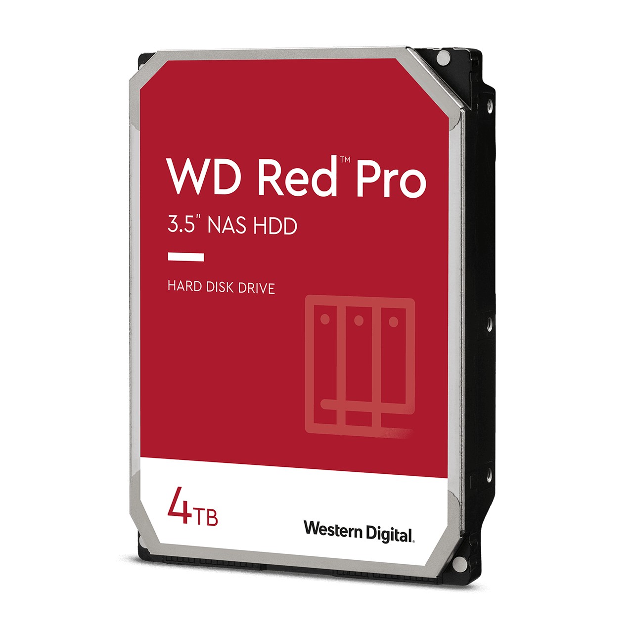Western Digital Red Pro internal hard drive 4 TB 7200 RPM 256 MB 3.5"